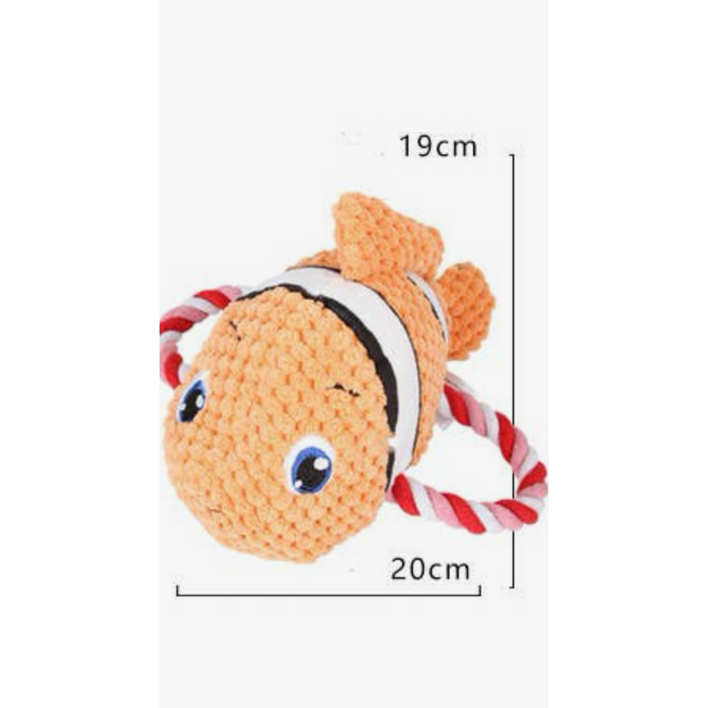 Reel Adventures Fish Rope Dog Toy