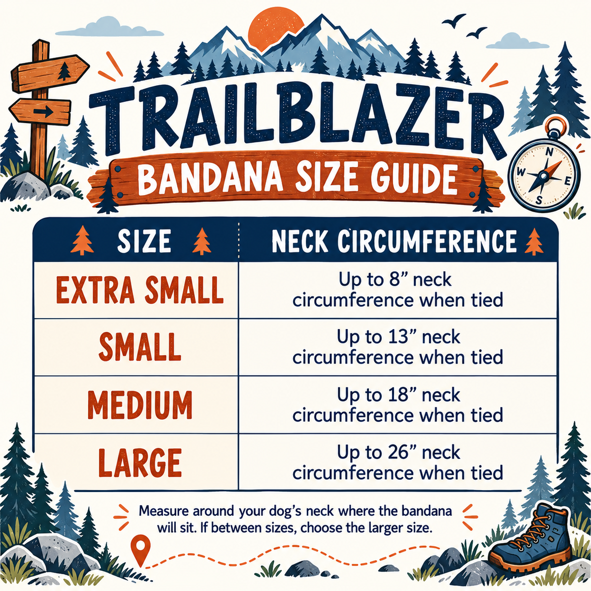 Trailblazer Ruffle Bandana