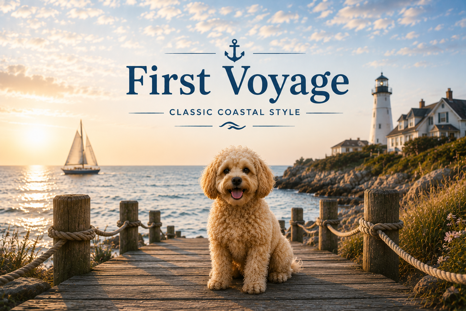 First Voyage sand dune coastal scene