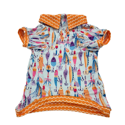 Reel Adventures Dog Polo Shirt