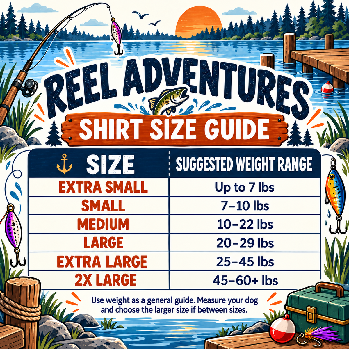 Reel Adventures Dog Polo Shirt